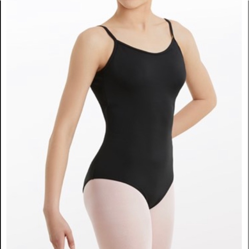 Black Dance Ballet Leotard Bodysuit